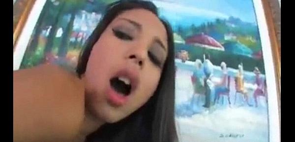  Alexis Love and Lorena Sanchez Share One Big Cock